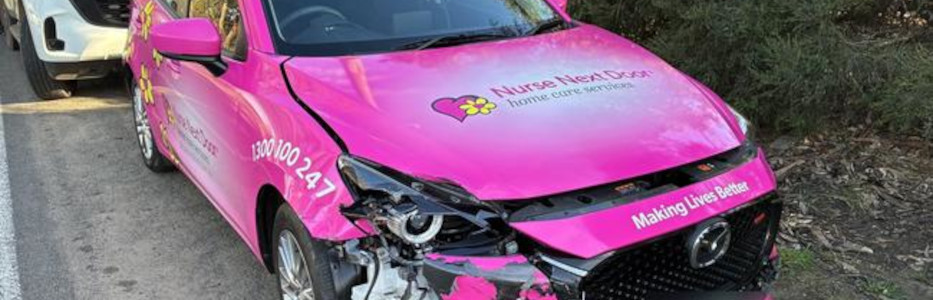 Nurse next door almost became a patient after accident