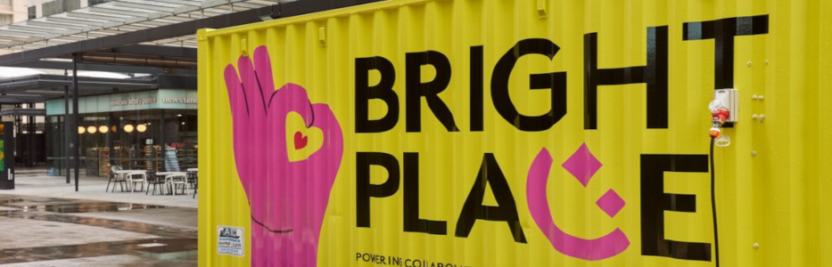 Huge yellow sea container returns to host disability businesses