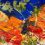 Artist uses one hand and wheelchair to create abstract paintings